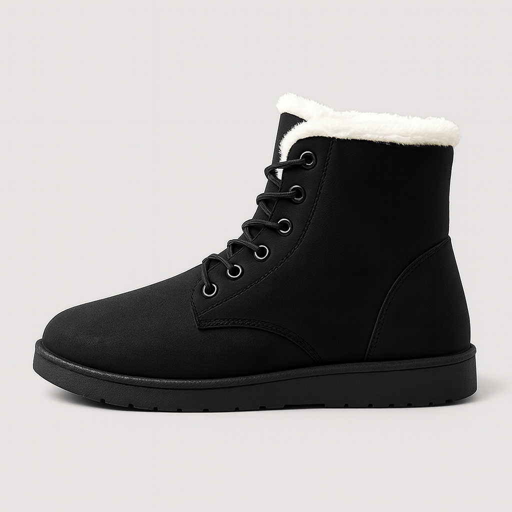 Novyska | Koronkowe buty zimowe z miękką podszewką